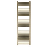 JTP Vos Brushed Brass 1600mm x 500mm Heated Towel Radiator Cut Out